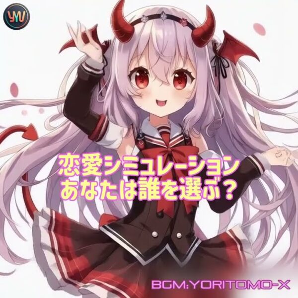 恋愛シミュレーション「あなたは誰を選ぶ?」動画生成AIによるアニメーションCM